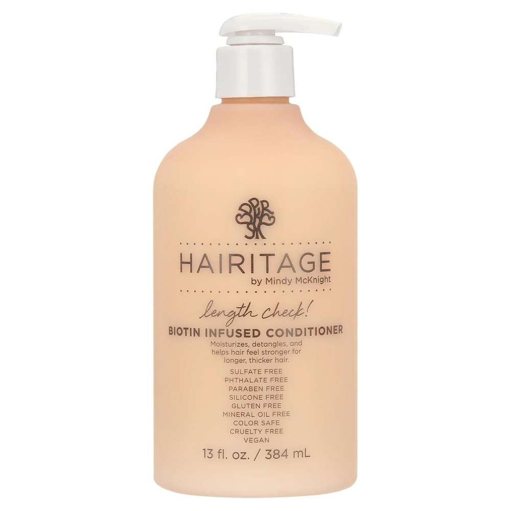 image:imageHairitage Biotin amp Jamaican Castor Oil Hair Conditioner for Thinning Hair  Promotes Hair Growth for Women and Men  Deep Conditioning Treatment  ExtraStrength SulfateFree  13 Fl Oz