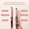 image:imageHairitage Curl Envy Hair Curling Iron 1 14 Inch  Ceramic Tourmaline Curling Iron 125 Barrel  Silky Smooth  Bouncy Curls  4 Digital Heat Settings up to 450 Degrees  Auto ShutOff125 Curling Iron