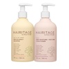 image:imageHairitage Gentle Daily Moisture Shampoo and Conditioner Set  Split End  Bond Strengthening for Dry Damaged Hair with Jojoba Oil  AntiFrizz and Color Safe  Cherry  Amber Scent 13oz 2pack