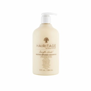 image:imageHairitage Biotin Shampoo for Hair Growth  SulfateFree Thickening and Volumizing Formula with Jamaican Black Castor Oil for Women  Men  Hydrating Repair for Thinning  Hair Loss  13 Fl Oz