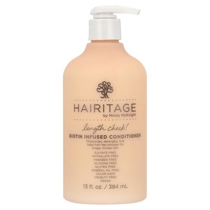 image:imageHairitage Biotin amp Jamaican Castor Oil Hair Conditioner for Thinning Hair  Promotes Hair Growth for Women and Men  Deep Conditioning Treatment  ExtraStrength SulfateFree  13 Fl Oz