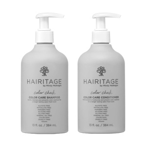 image:imageHairitage Color Check Moisturizing Shampoo and Conditioner Set UV Protection for Color Treated Hair Prevent Color Washout Fading 13oz each 26oz total