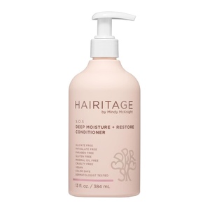 image:imageHairitage Deep Moisture amp Restore Deep Conditioner with Safflower Oil for Dry Thick Hair  Hydrating  for Coily  Curly  Wavy Hair Types  Vegan for Women  Men 13 fl oz