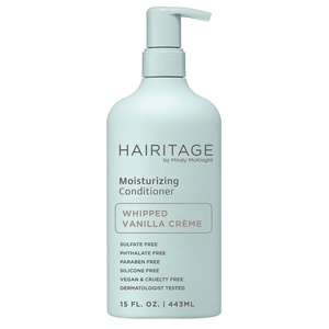 image:imageHairitage Vanilla Moisturizing Conditioner  Hydration for All Hair Types Color amp Treated Fine to Dry Damaged Sulfate amp Paraben Free Naturally Derived Ingredients Value Size 15 flozConditioner