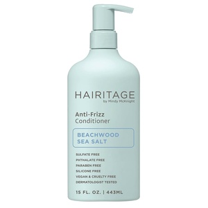 image:imageHairitage Woody Sea Salt AntiFrizz Shampoo for Men and Women 15 fl oz  For Fine Dry Damaged Color Treated Hair Sulfate Paraben Free Removes Build Up Naturally Derived Ingredients Value SizeConditioner