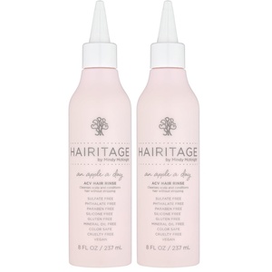 image:imageHairitage Apple Cider Vinegar Shampoo amp Scalp Rinse  Cleanses amp Conditions for Soft Shiny ColorSafe Hair  Vegan All Hair Types 8 oz8 Fl Oz Pack of 2