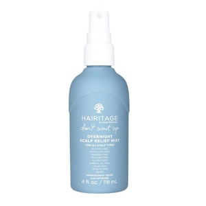 image:imageHairitage Dont Wait Up Anti Dandruff Overnight Scalp Relief Scalp Mist  For Dry Itchy Scalp  Calms Irritated Scalp  Absorbs Quickly  Formulated with Aloe Vera  Peppermint 4 Fl Oz